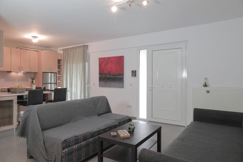 5 Min From Papageorgiou Free Indoor Parking Apartment Солун Екстериор снимка